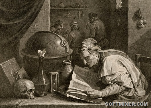 Dochtor-alchymista-David-Teniers-1690-engraved-Jacques-Nicolas-Tardieu-kolem-1700[18]
